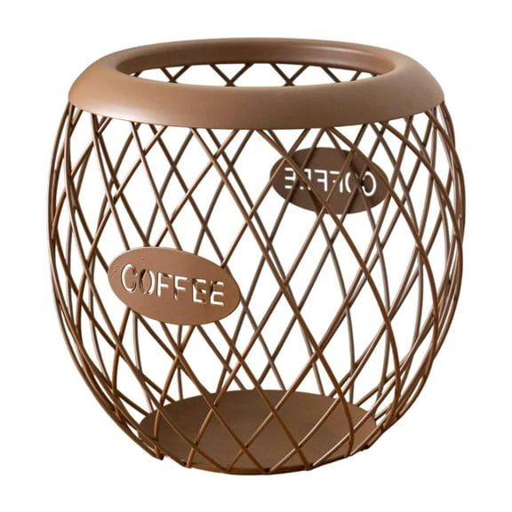 TISHITA Coffee Pod Holder Coffee Pod Basket Coffee Capsule Cage Espresso Coffee Pod Organizer Coffee Pod Container for Office Counter