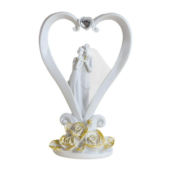 TISHITA Couple Statue Valentines Day Decoration Modern Decor Newlywed Gifts for Couples Valentines Day Ornaments for Anniversary D