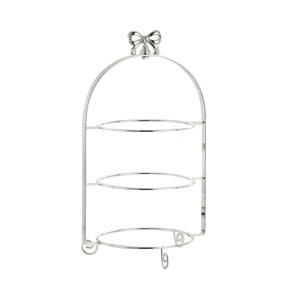 TISHITA Cupcake Stand,Decorative Dessert Display,Party Serving Tray,Snack Display Fruit Plate Rack,Serving Stand for Countertop Decor three tier