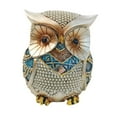 thumbnail image 1 of TISHITA Decorative Owl Statue Cabinet Figure Landscape Garden Miniature Owl Figurine, 1 of 8