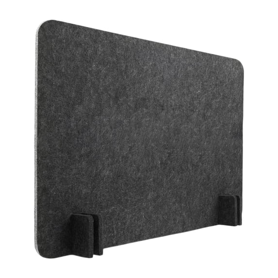 TISHITA Desk Divider Reducing Noise Simple Installation Felts Desktop Partition Privacy Panel for Dormitory Reception Area Employees 40cmx60cm