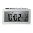 thumbnail image 1 of TISHITA Digital Clock Desk Clocks Large Screen Display Small Clock Home Decor LCD 12/24H Display Bedroom Snooze Beside Bedside Clocks white, 1 of 8