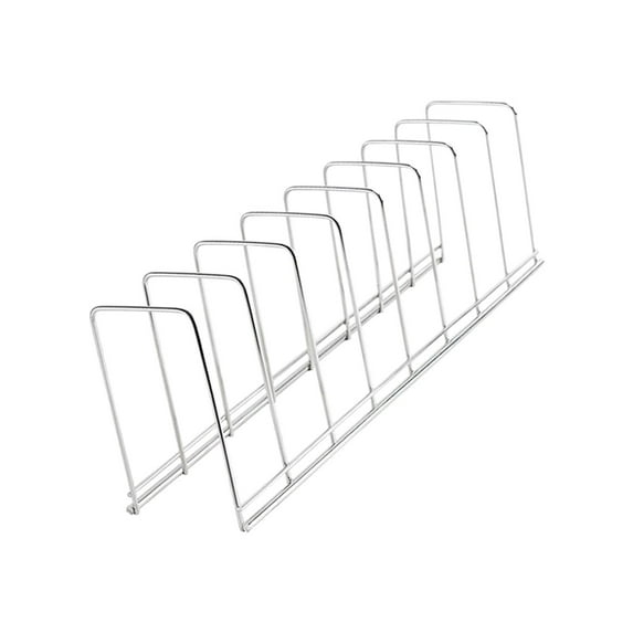 TISHITA Dish Storage Rack Dish Rack Compact Sink Dish Drainer Rest Storage Holder Plate Organizer for Restaurant Cabinet Cafe Kitchen B