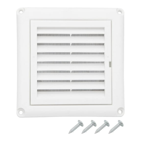 TISHITA Dryer Vent Cover Easy to Install Exterior Wall Vent Hood Outlet Vent 5 inch Opening