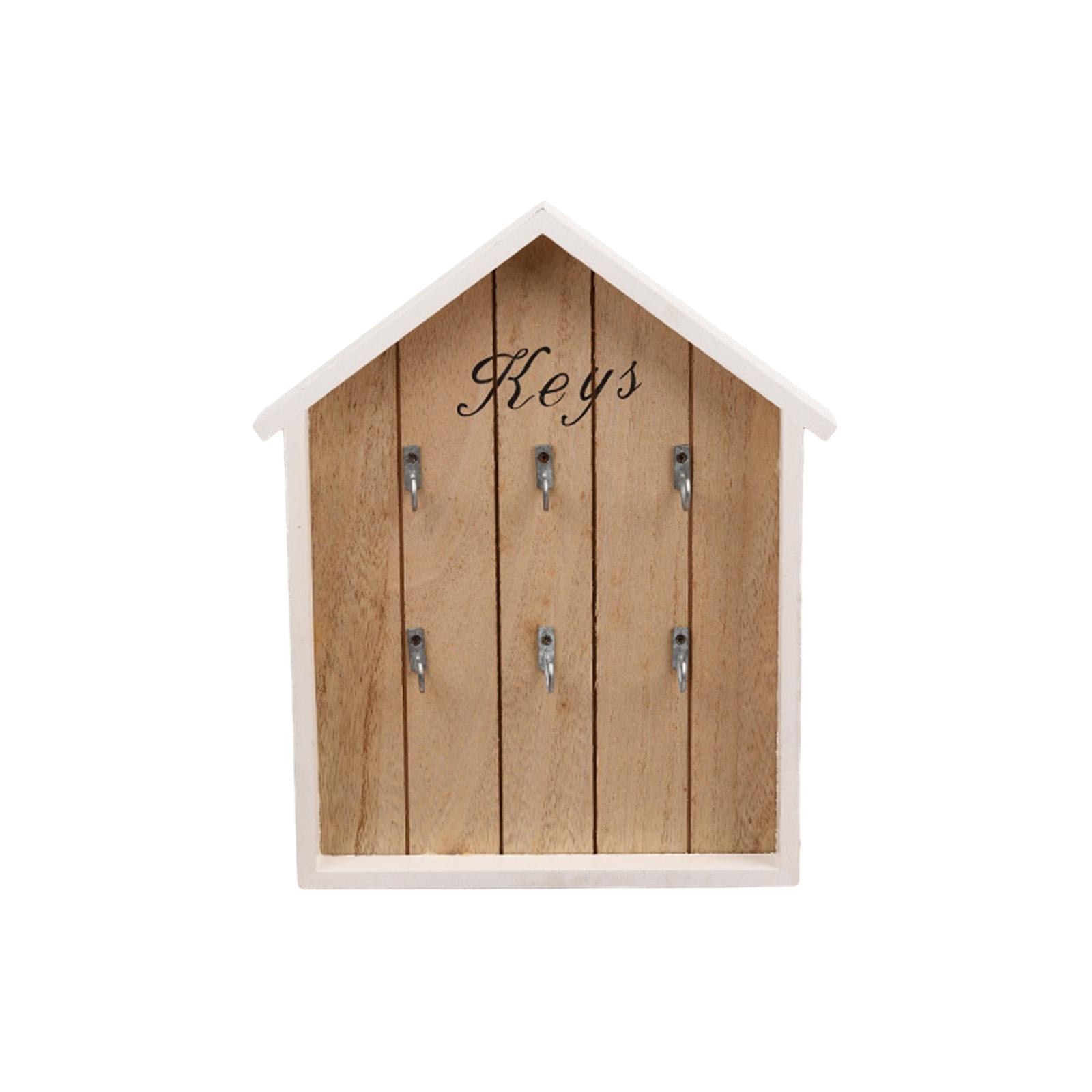 TISHITA Entryway Key Rack Key Storage Rack Wood Key Rack Durable Wall ...