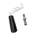 thumbnail image 1 of TISHITA Fireplace Door Handle Parts Household Accessory, High Temperature Resistance, Easy to Install Door Handle Metal Handle, 1 of 8