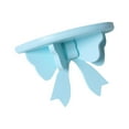 thumbnail image 1 of TISHITA Flower Pot Holder Wall Display Shelf Durable Heavy Duty Rustic Easy to Install Wooden Bow Shaped for Toilet Living Room Decor Blue, 1 of 8