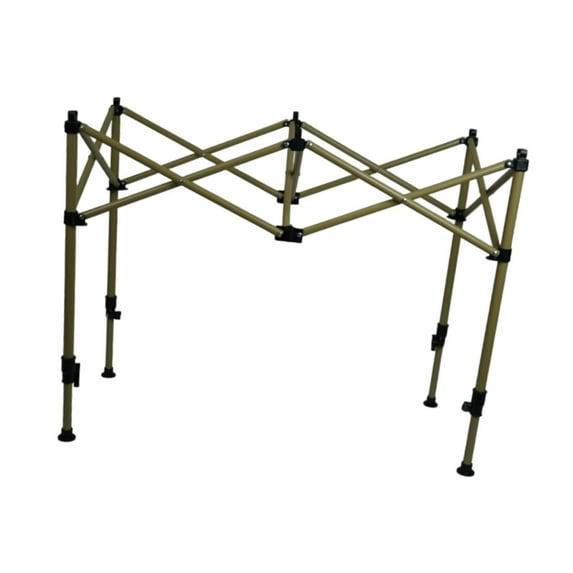 TISHITA Folding Table Leg Adjustable Stable Steel Desk Stand Foldable Replacement Leg Riser for Home Camping DIY Outdoor Table Picnic Yellow L