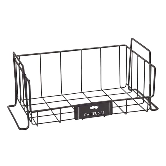 TISHITA Freezer Wire Storage Organizer, Household Refrigerator Bin Basket with Built-in Handles for Kitchen Cabinets, Pantry, Closets, Bedrooms, Bathrooms
