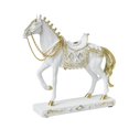 thumbnail image 1 of TISHITA Horse Statue Horse Figurine Collection Creative Resin Horse Ornament Horse Sculpture for Home Bookcase Furniture Table Office White, 1 of 7