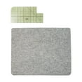 thumbnail image 1 of TISHITA Ironing Mat, Felt Ironing Board Mat, Hot Ironing Ruler, Table Top, Compact Size, Quilt Ironing Pad, Pressing Mat for Cutting And Sewing Set B, 1 of 8