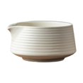 thumbnail image 1 of TISHITA Japanese Matcha Bowl Matcha Cup Gift Tea Bowl 500ml Portable Handmade Matcha Ceremony with Pouring Spout for Tea Room Kitchen White, 1 of 8