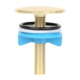 thumbnail image 1 of TISHITA Kitchen Sink Hole Covers Blanking Caps Leakage Portable Faucet Hole Cover Metal for Kitchen Hotel Restroom Counter Home gold, 1 of 8