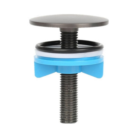 TISHITA Kitchen Sink Hole Covers Blanking Caps Leakage Portable Faucet Hole Cover Metal for Kitchen Hotel Restroom Counter Home gray black