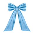 thumbnail image 1 of TISHITA Large Bow Decor Backdrop Large Giant Ribbon Tie for Party Christmas Birthday Blue, 1 of 8