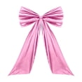 thumbnail image 1 of TISHITA Large Bow Decor Backdrop Large Giant Ribbon Tie for Party Christmas Birthday Pink, 1 of 8