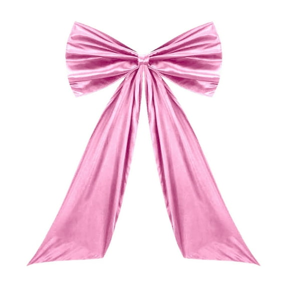 TISHITA Large Bow Decor Backdrop Large Giant Ribbon Tie for Party Christmas Birthday Pink