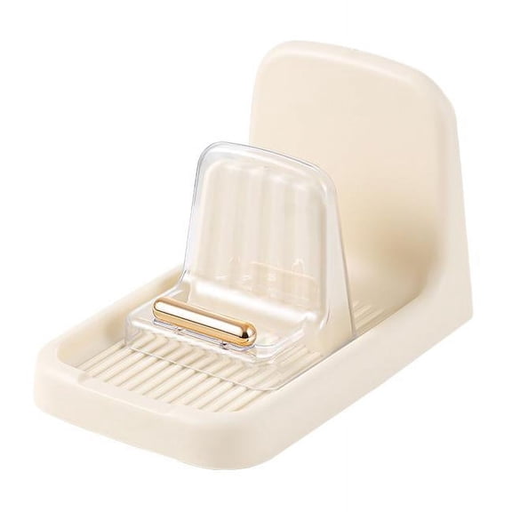 TISHITA Lid and Spoon Rest Rack .Spoon Rest with Lid Holder. No Drip. Utensil Rest Pot Lid Holder. Pot Pan Lids Holder for Countertop