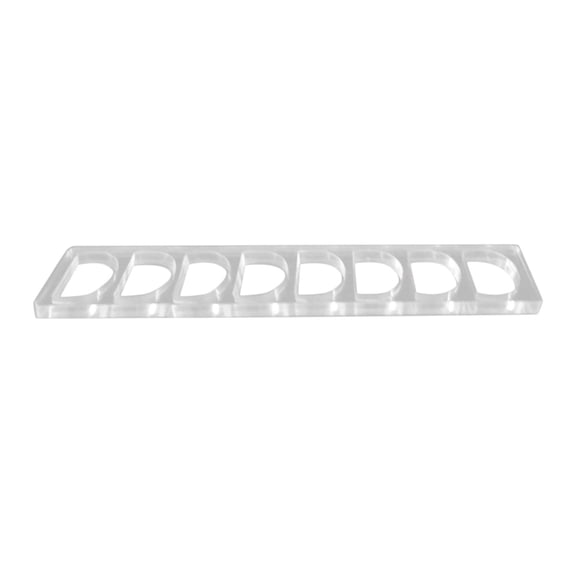 TISHITA Macaron Display Holder Cake Serving Tray Cupcake Stand Dessert Display Stand for Weddings Parties Kitchen Tool , 30cm 4cm 8holes