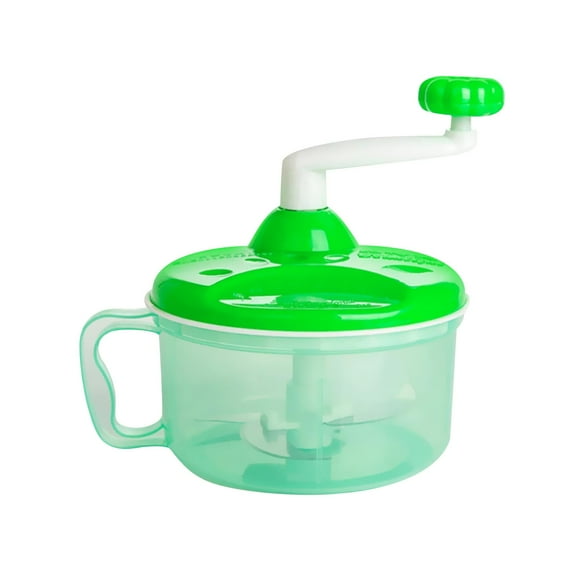 TISHITA Manual Food Processor Kitchen Utensil Convenient Comfortable Handle Easy Carrying Vegetable Grinder Manual Meat Grinder for Ginger