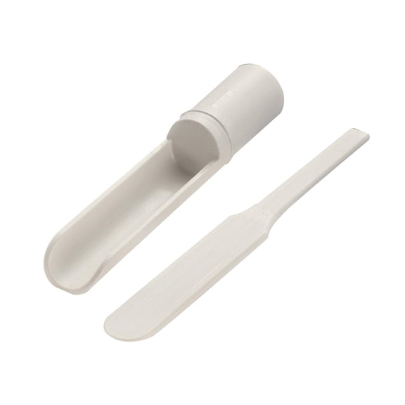 TISHITA Meatball Maker with Cutting Spade Kitchen Tool Portable Multifunctional Reusable Scrapers Comfortable Grip DIY Meatball Making Matte White