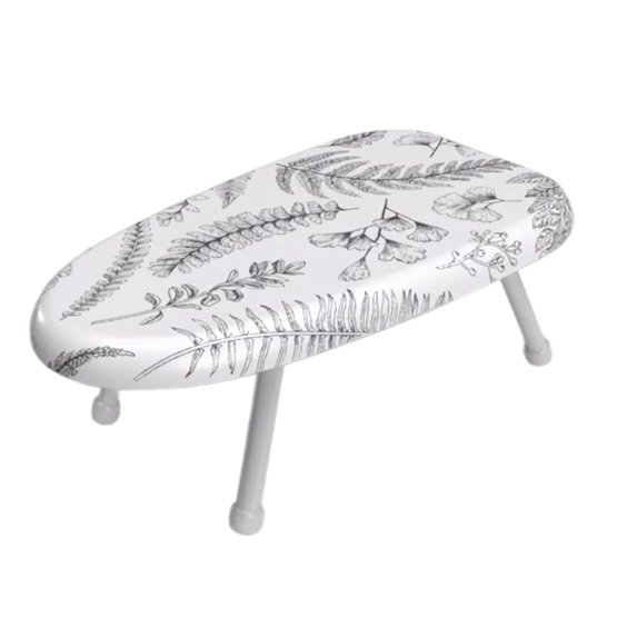 TISHITA Mini Ironing Board Foldable Ironing Table Non Slip Heavy Duty Tabletop Ironing Board Small Iron Board for Apartment Dorm Home A