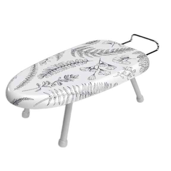 TISHITA Mini Ironing Board Foldable Ironing Table Non Slip Heavy Duty Tabletop Ironing Board Small Iron Board for Apartment Dorm Home B