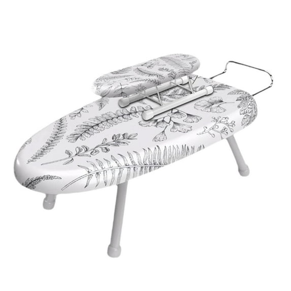 TISHITA Mini Ironing Board Foldable Ironing Table Non Slip Heavy Duty Tabletop Ironing Board Small Iron Board for Apartment Dorm