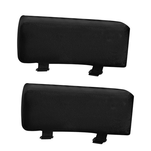 TISHITA Office Chair Armrest Pad Anti Slip Soft Memory Foam Universal Multifunction Portable Removable for Computer Chair black