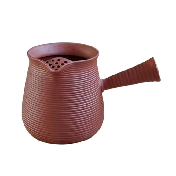 TISHITA Outdoor Teapot with Tea Filter Tea Kettles Durable Heat Resistant Cooking Tea Pot Boil Water Pot for Kitchen Tea House Picnic 400ml without rope