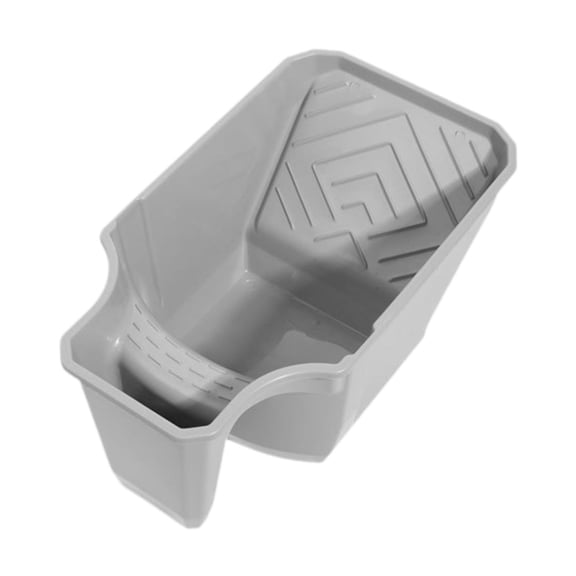 TISHITA Paint Tray Paint Pail Paint Cup Heavy Duty Varnish Bucket Container with Brush Holder for Mixing Paint Roller Tray Ergonomic Handheld Design Made From