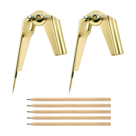 TISHITA Pencil Compass and Scriber Compass Scribe Tool for Drawing Artists High Performance General Tools Sturdy Circle Compass Tool 2 Scriber