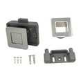 thumbnail image 1 of TISHITA Push Button Latch Lock Campers Car Accessory Sturdy Professional Keyless Push Button Cabinet Latch for Cabinet Bright Chrome, 1 of 8