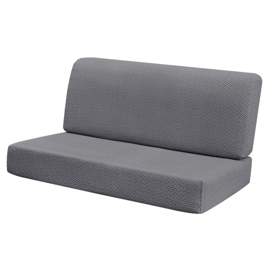 TISHITA RV Dinette Cushion Covers, RV Sofa Cover, RV Stretch Sofa Seat Slipcover, Cushion Slipcover for RV Dark Gray