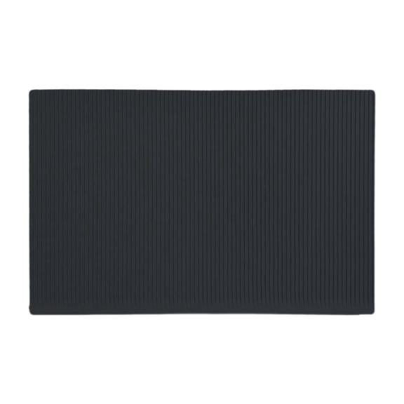 TISHITA Refrigerator Liner, Closet Drawer -liner, Kitchen Accessories, Protects Against Spills, Cuttable, Waterproof, Non -exclusive Refrigerator Mat black