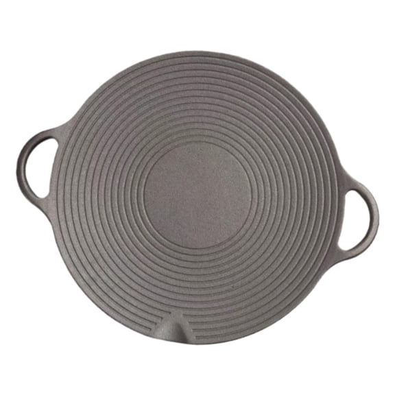 TISHITA Round Grill Pan Frying to Clean Rustproof Multiuse Barbecue Pan Nonstick Baking Tray for Grill Baking Outside Cheese