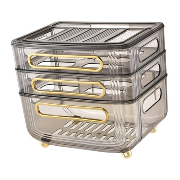 TISHITA Router Organizer Wire Cable Storage Large Capacity Space Saving Cord Management Container Hidden Rack for Bedroom Living Room 3 Tier