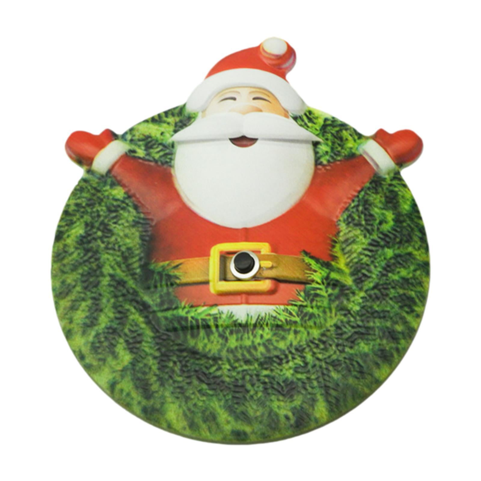 TISHITA Santa Claus Door Chime Easily Install Entry Chime Christmas Decoration Push Button Door Bell for Office Bedroom Gate
