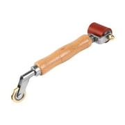 TISHITA Seam Roller Hand Pressure Roller Double End Wallpaper Smoothing Tool Handheld for Flooring Woodworking Banner Sound Deadening Red