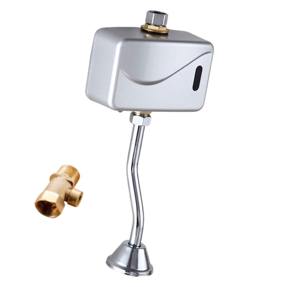 TISHITA Smart Sensing Urinal Flusher Urinal Flusher Valve Touchless Fittings Accessories Urinal Flush Valve Wall Mounted for Airports D