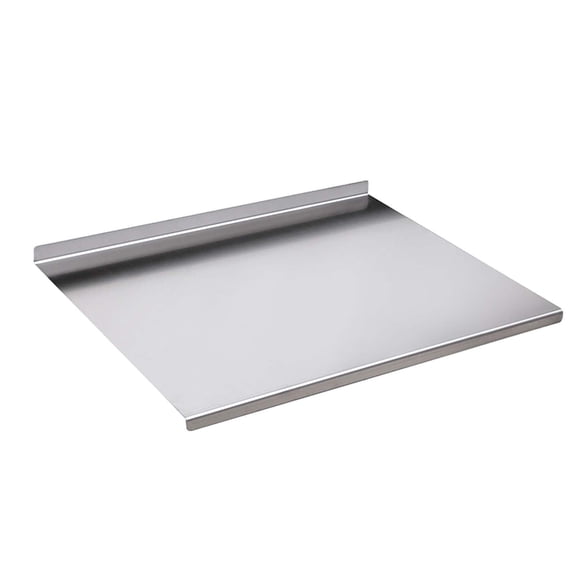 TISHITA Stainless Steel Chopping Board Heavy Cutting Board Meat Vegetables Bread Cutting Mats Smooth Surface 1.5mm Thickness Nonstick 40cmx60cm