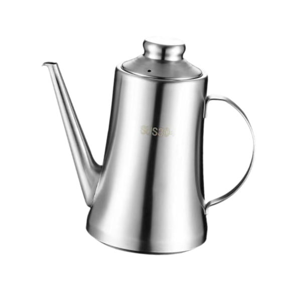 TISHITA Stainless Steel Oil Dispenser Oil Dispenser Kitchen Storage Bottle Oil Can Oil Soy Sauce Cruet for Cooking Kitchen Salad Home