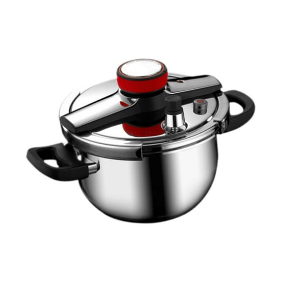 TISHITA Stovetop Pressure Pot Easy Clean Cookware Rustproof Practical Stew Pot for Commercial Kitchen Home Restaurant