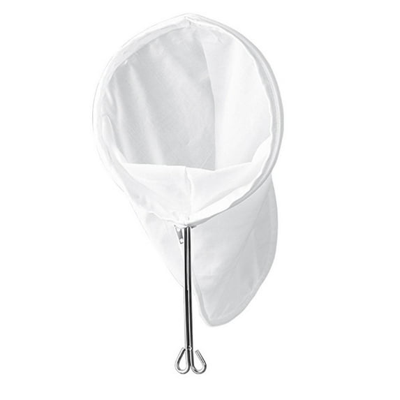 TISHITA Thai Tea Filters Fine Mesh Strainer Bag Cheesecloth Bag Removable Washable Coffee Tea Filter Bags Coffee Strainer for Oil Milk Small