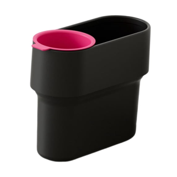 TISHITA Trash Can with Detachable Garbage Can Bucket Waste Basket Easy Waste Sorting Wastebasket for Table Entryway Bathroom Black