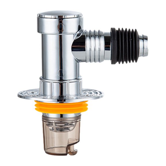TISHITA Washing Drain Floor Drain Effective Backflow Preventer with Pipe Connector Floor Plug for Kitchen Sink Basement two way