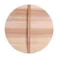 thumbnail image 1 of TISHITA Wooden Pot Lid Wooden Drop Lid,Kitchen Accessory,Lightweight,Anti Scalding Round Skillet Lid Kitchen Cooking Lid Wok Cover 22cm, 1 of 8