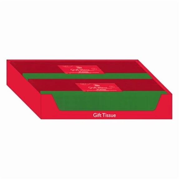 TISRG20CD 20 Sheet Red And Green Tissue Paper