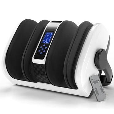 TISSCARE Shiatsu Foot Massager with Heat: Foot Massager for Neuropathy, Plantar Fasciitis, Circulation and Pain Relief - Feet Massager for Massage Foot Calf Ankle Arm.
