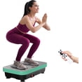 thumbnail image 1 of TISSCARE Vibration Plate Exercise Machine - 400Lbs Capacity Low-Impact Whole Body Workout Platform, Quiet Home Gym Equipment for Daily Fitness, 1 of 9